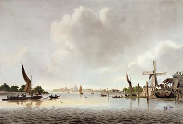 A View of the Thames near Vauxhall